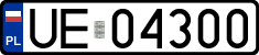 License plates of Poland, Military