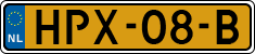 License plate of the Netherlands, Cars