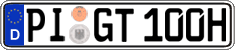 German license plate, Plates for oldtimers (type 
