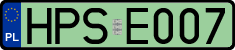 License plates of Poland, Authorities