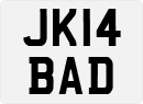 License plate of the United Kingdom, 2001 year system