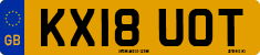 License plate of the United Kingdom, 2001 year system