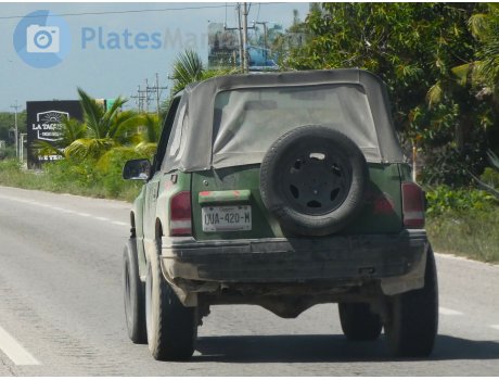 UUA-420-M, Chevrolet Tracker