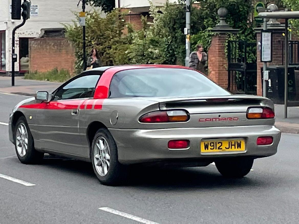 W912JHW, Chevrolet Camaro 4th gen Convertible (F IV), facelift, 1997–2002