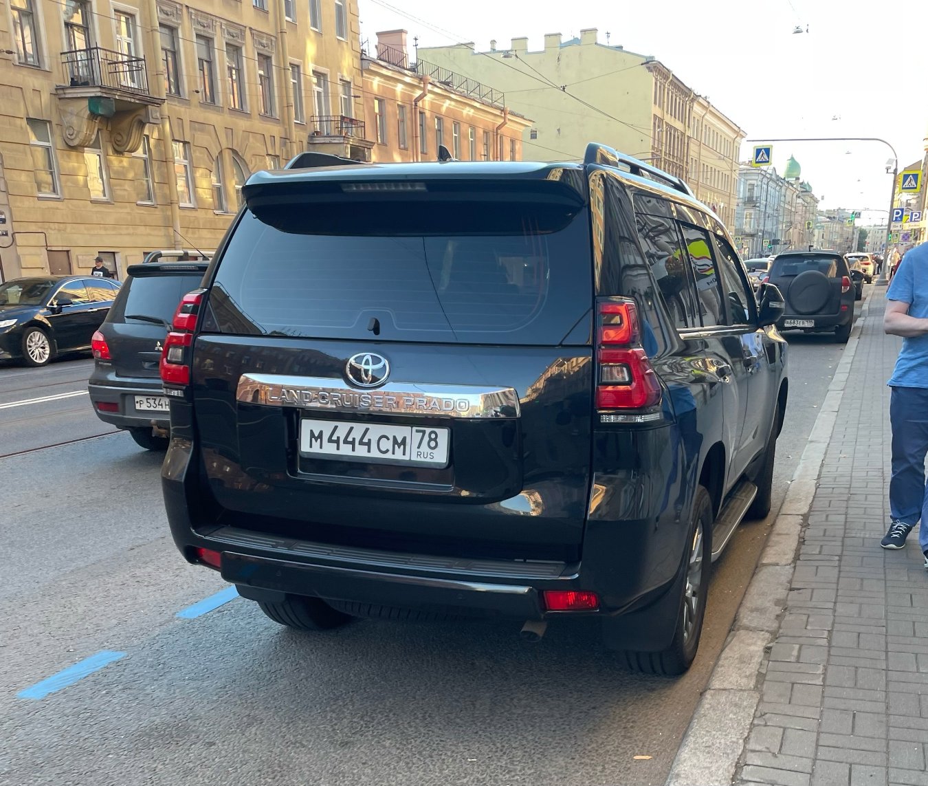 м 444 см 78, Toyota Land Cruiser Prado 4th gen 5-door SUV (J150), 2nd facelift, 2017–2023