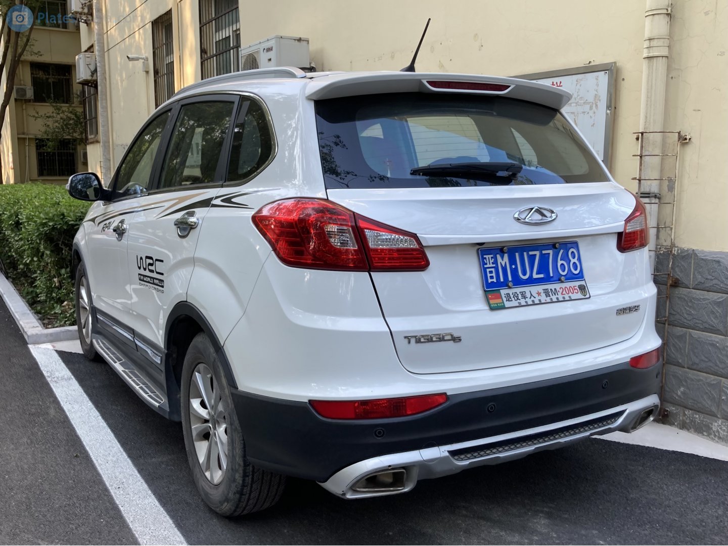 晋M·UZ768, Chery (Chirey) Tiggo 5 1st gen (M1X), 2014–2017