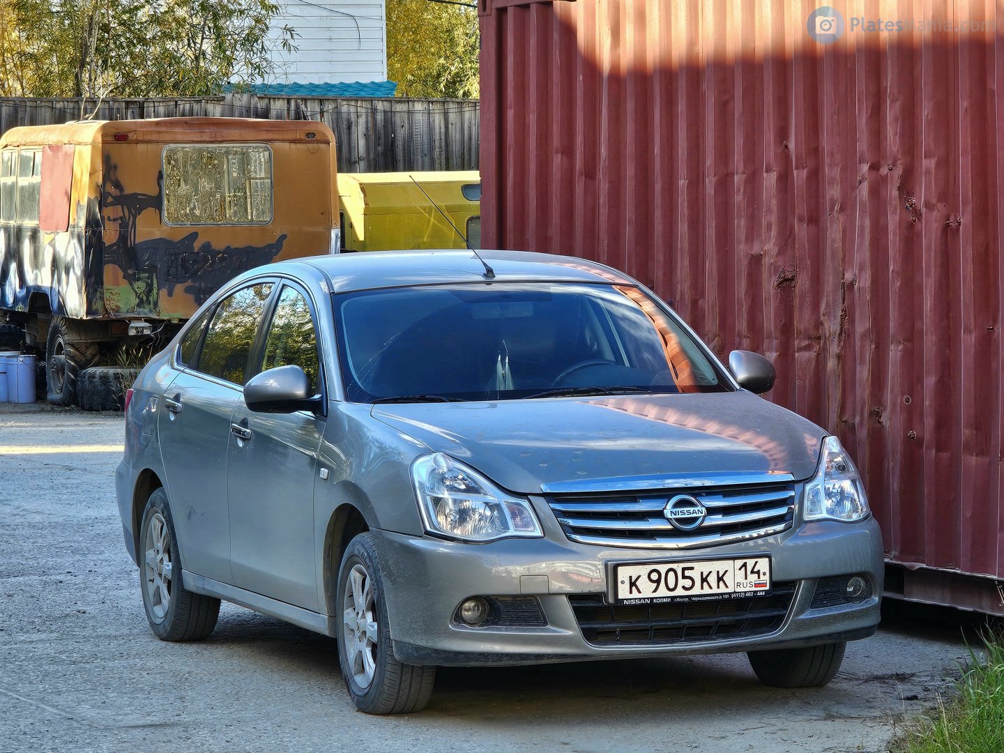 к 905 кк 14, Nissan Almera 3rd gen Sedan (G11; CIS-market), 2012–2018