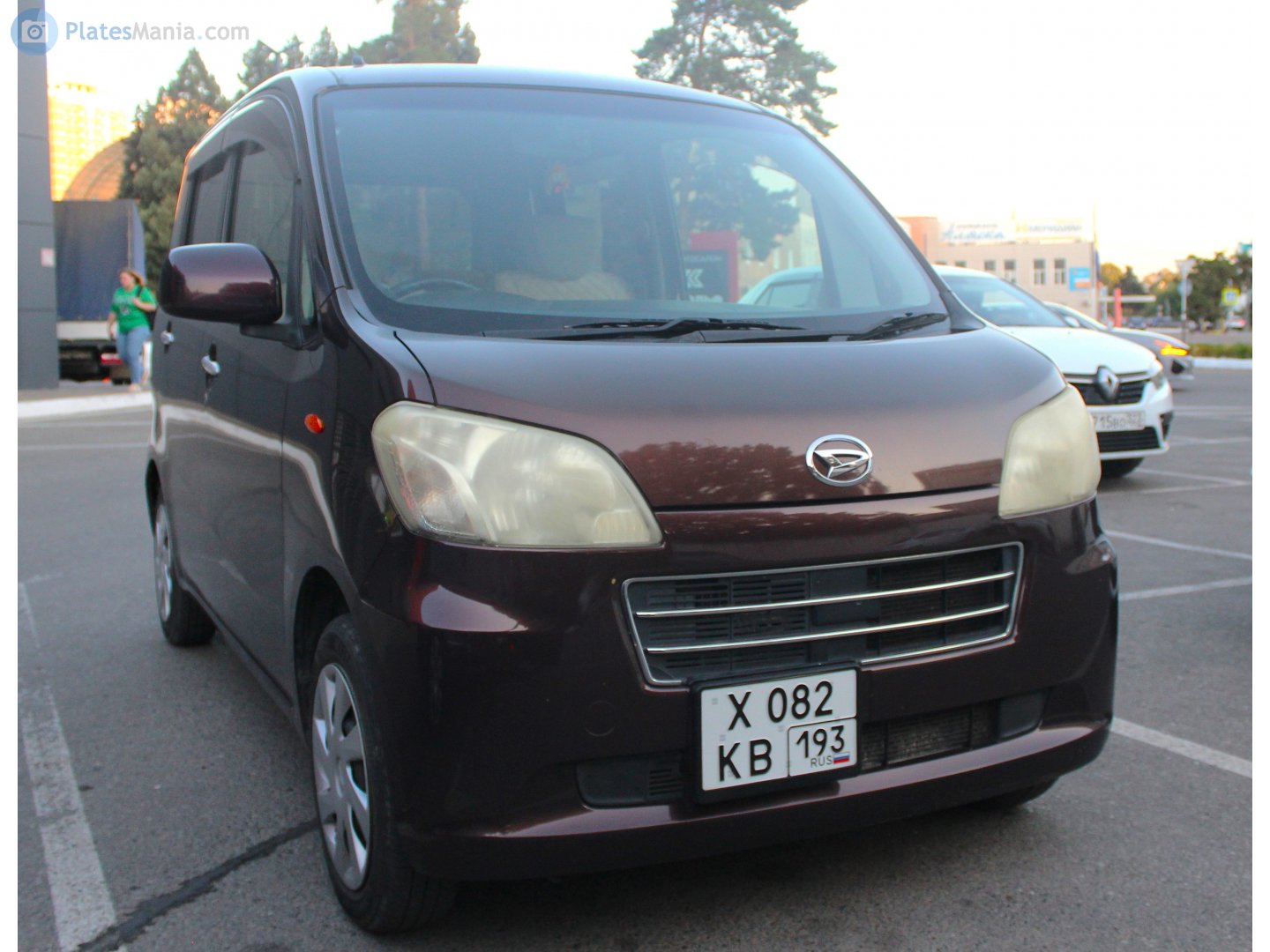 х 082 кв 193, Daihatsu Tanto Exe 1st gen (L455), 2009–2014