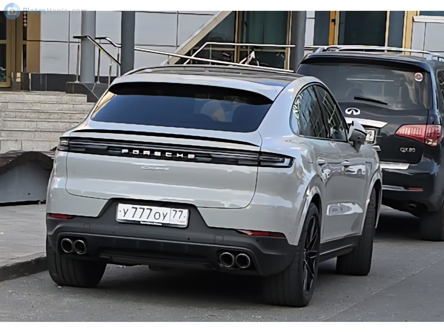 у 777 оу 77, Porsche Cayenne 3rd gen Coupé (PO536; 9Y3), facelift, 2023–