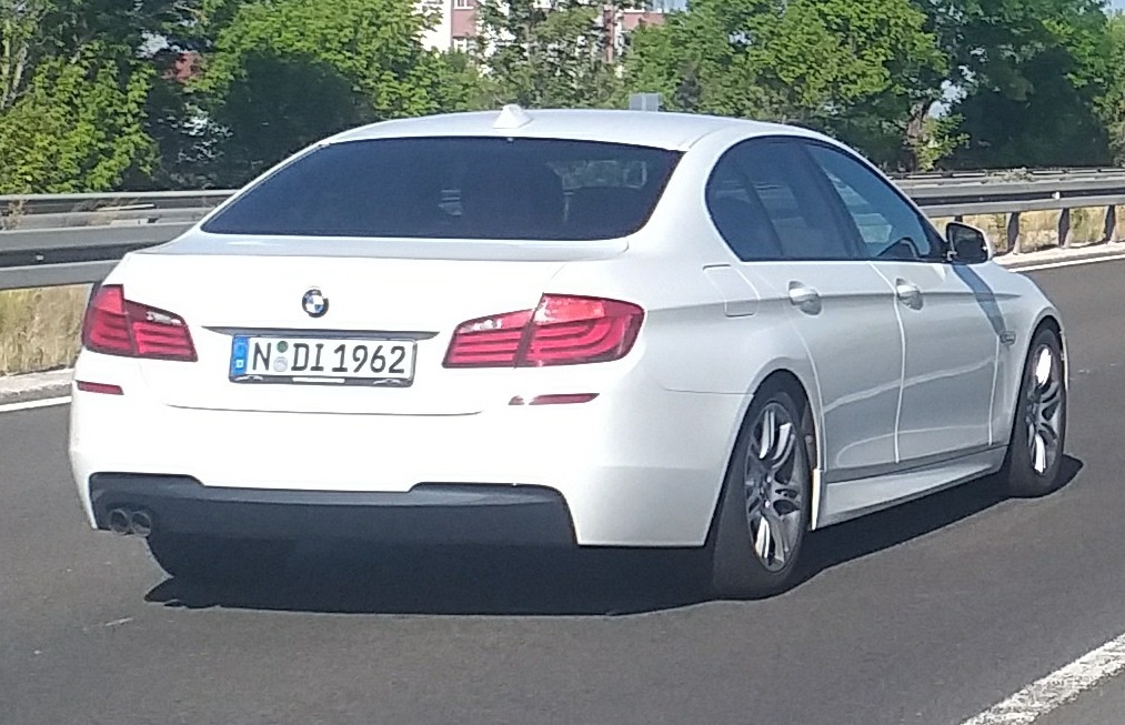 N DI 1962, BMW 5 Series 6th gen Sedan (F10/F18), 2010–2017