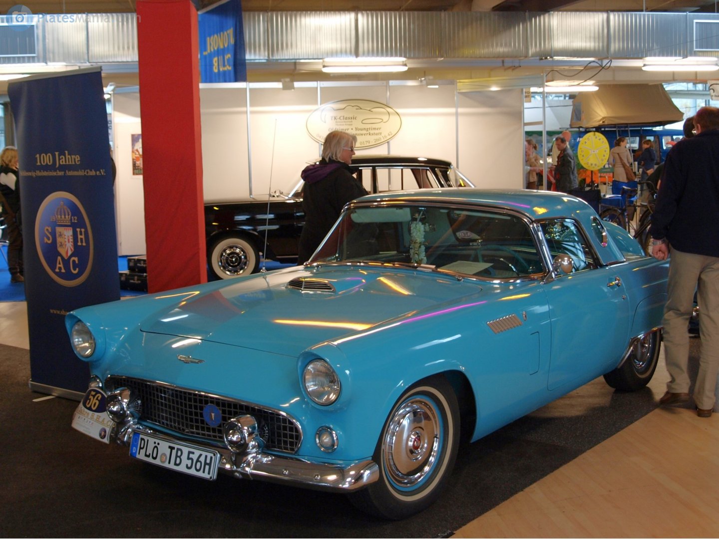 PLÖ TB 56 H, Ford Thunderbird 1st gen 1956 Convertible, 1st facelift, 1955–1956