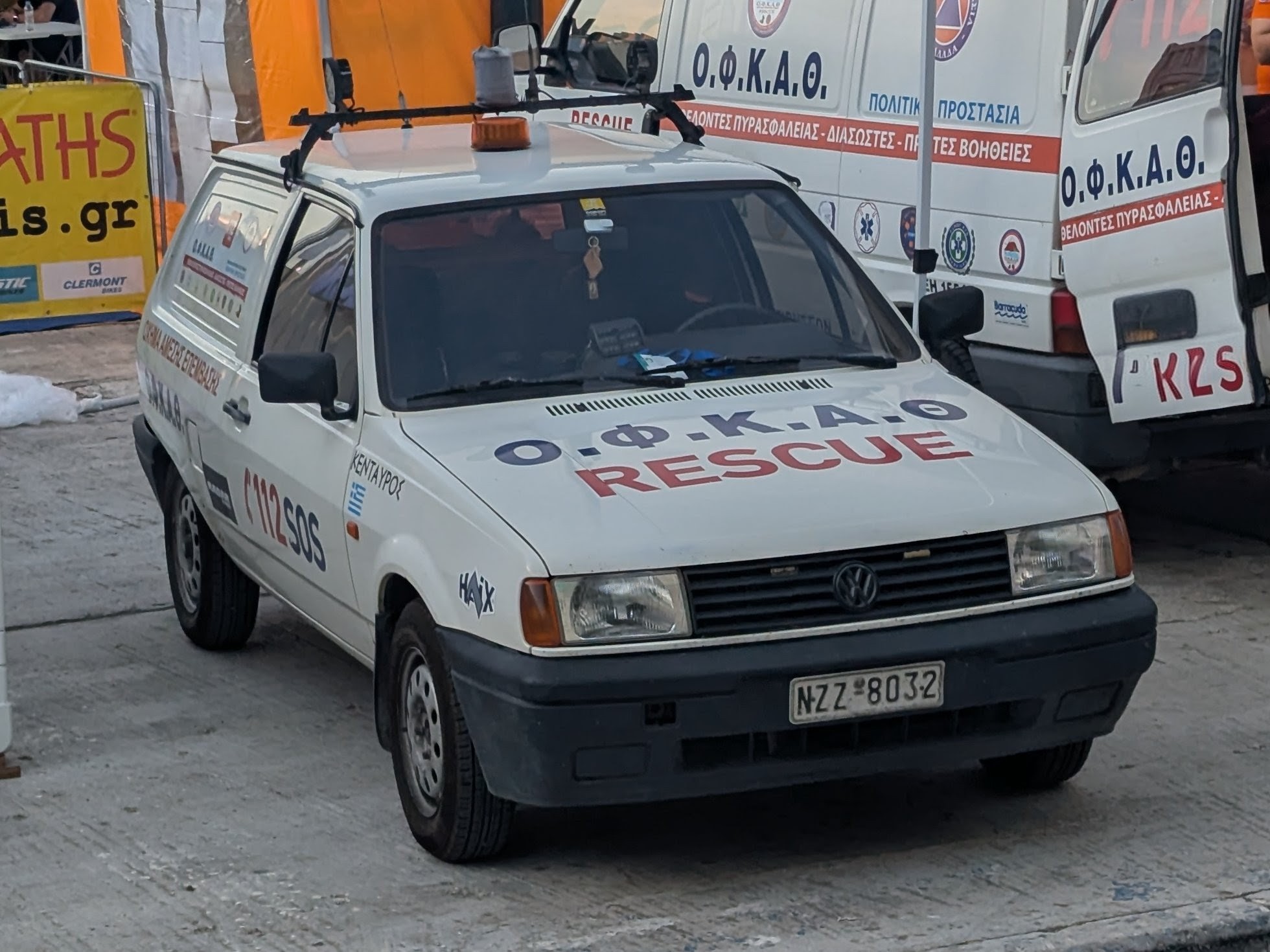 NZZ-8032, Volkswagen Polo 2nd gen Van (86C), facelift, 1990–1994