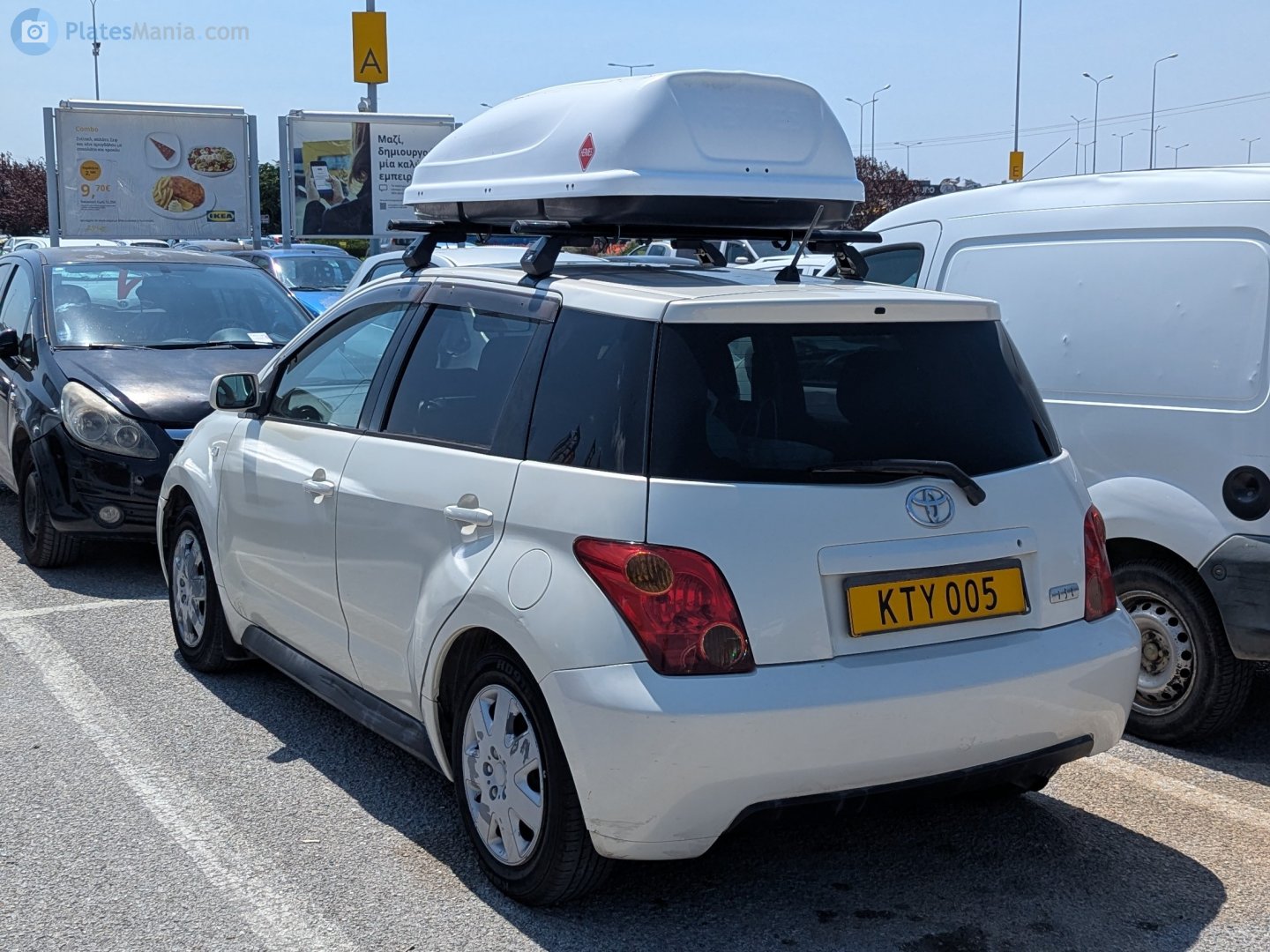 KTY 005, Toyota Ist 1st gen (XP60), 2002–2007