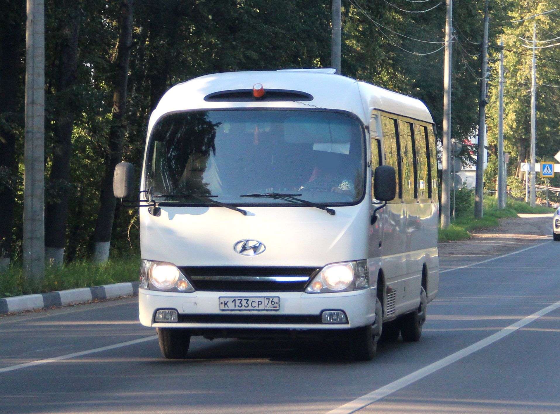 к 133 ср 76, Hyundai County 1st gen Kuzbass (RU-market), facelift, 2010–2013