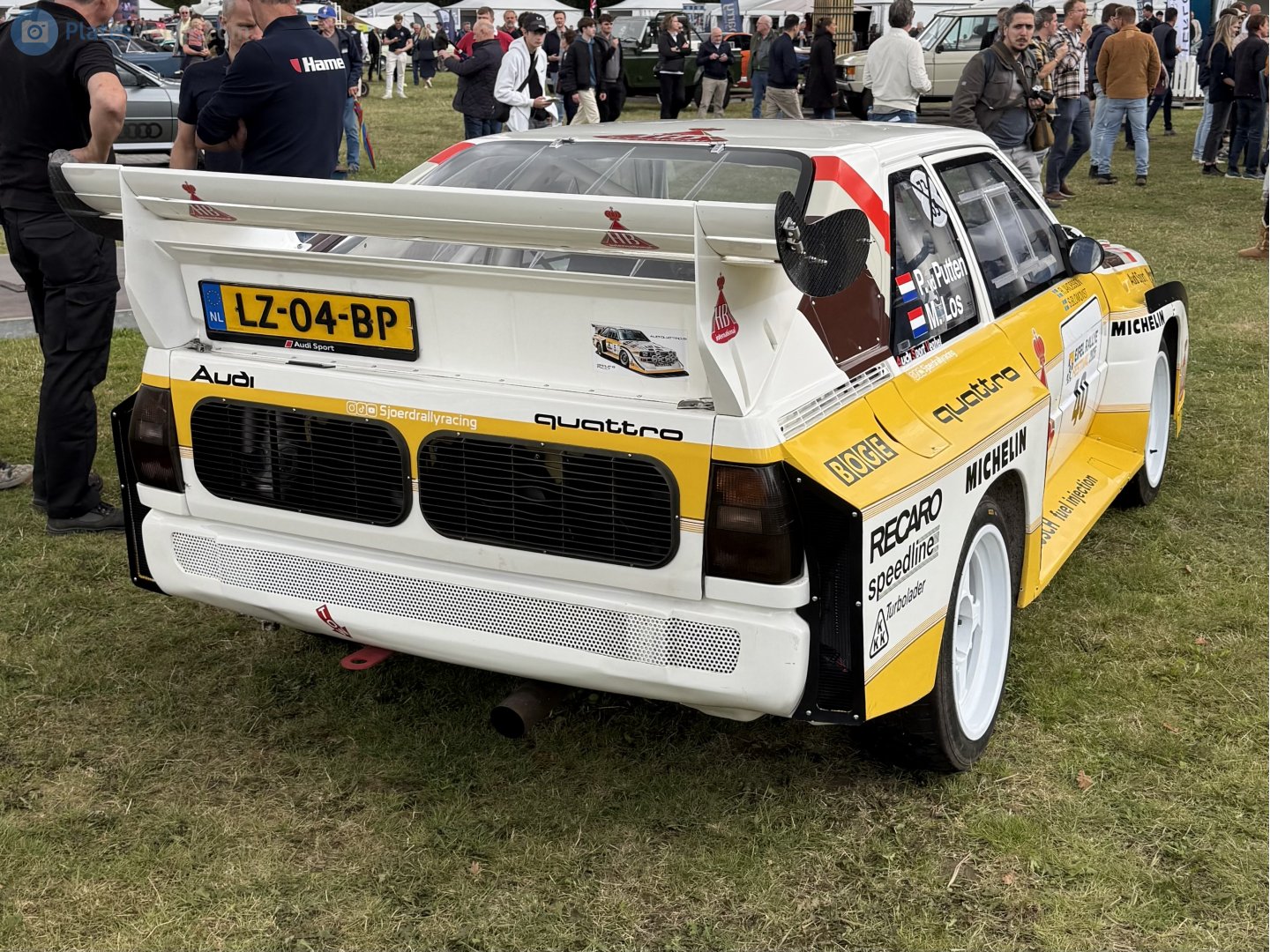 LZ-04-BP, Audi Sport Quattro 1st gen (B2; 85), 1985–1986