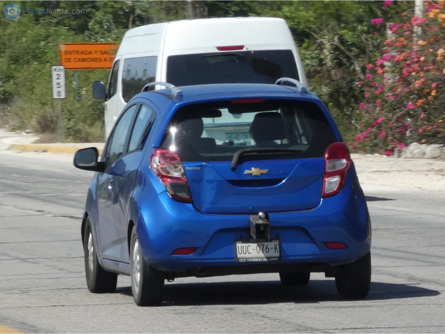 UUC-076-K, Chevrolet Beat 1st gen Hatch (M300; MX-market), facelift, 2017–2021