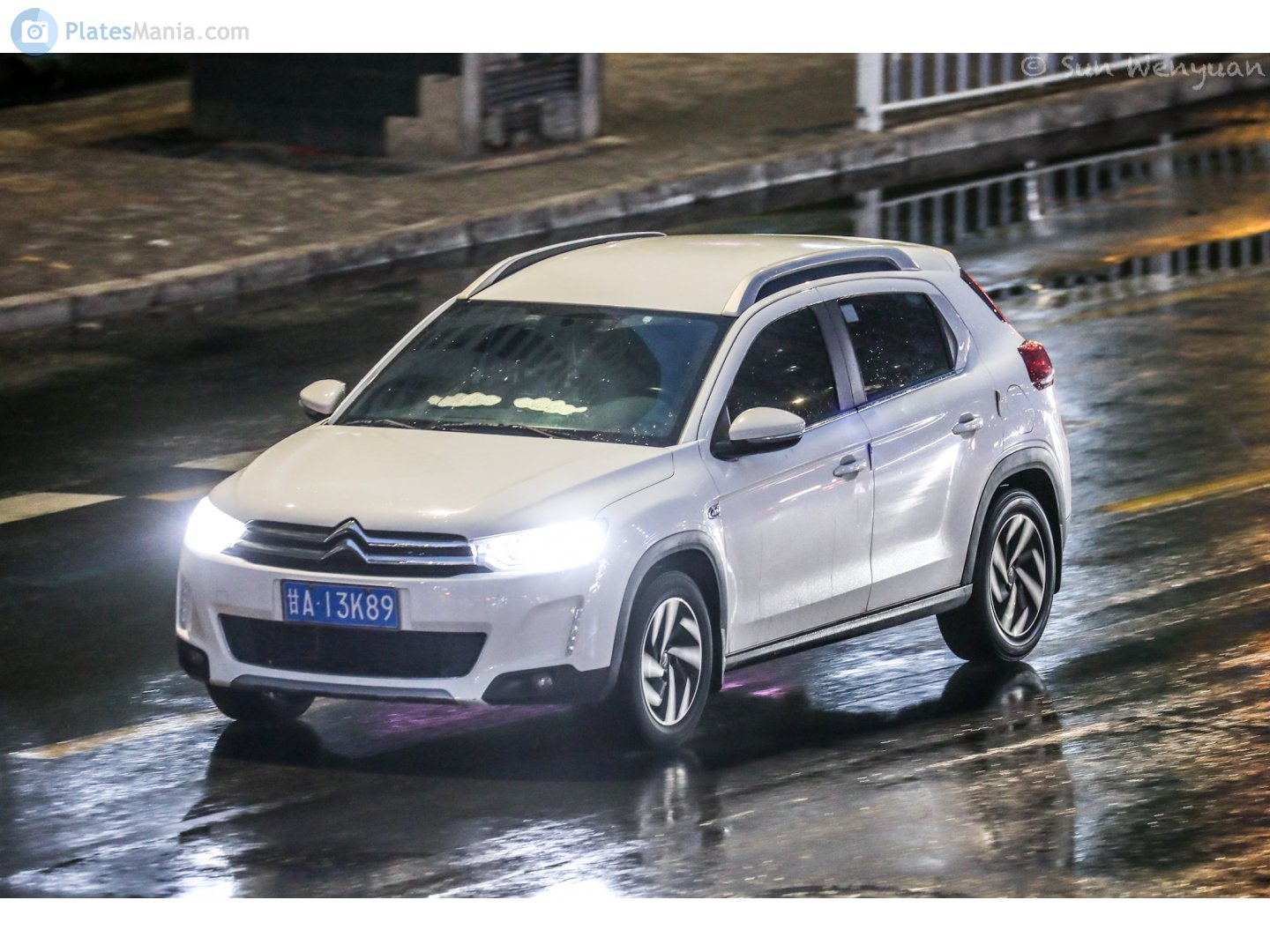 甘A·13K89, Citroёn C3-XR 1st gen (CN-market), 2014–2019