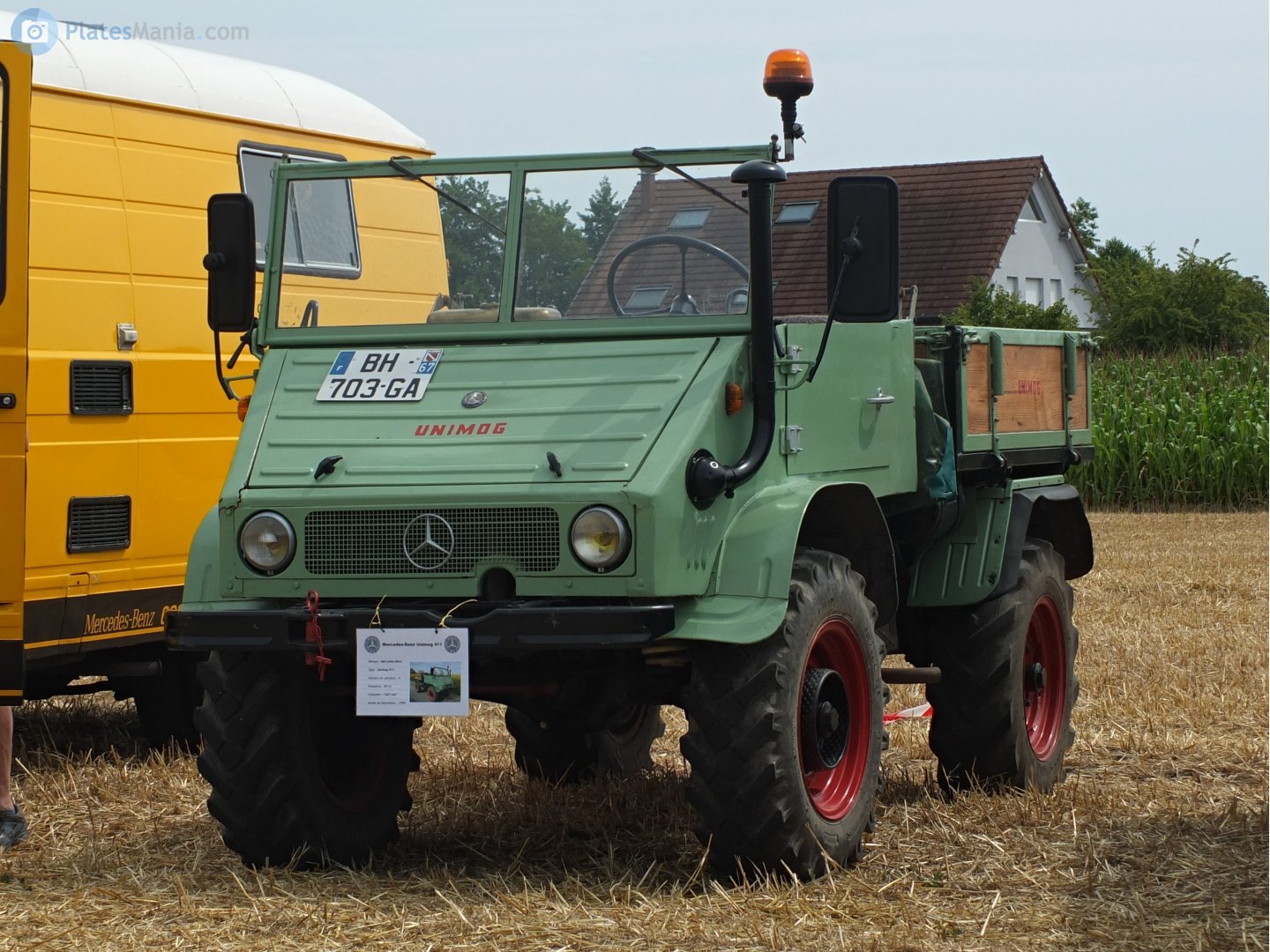 BH-703-GA, Mercedes-Benz Unimog 411, 1956–1974