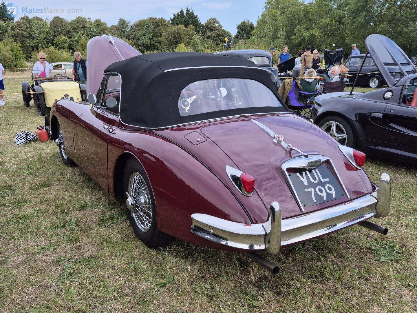 VUL799, Jaguar XK150 
