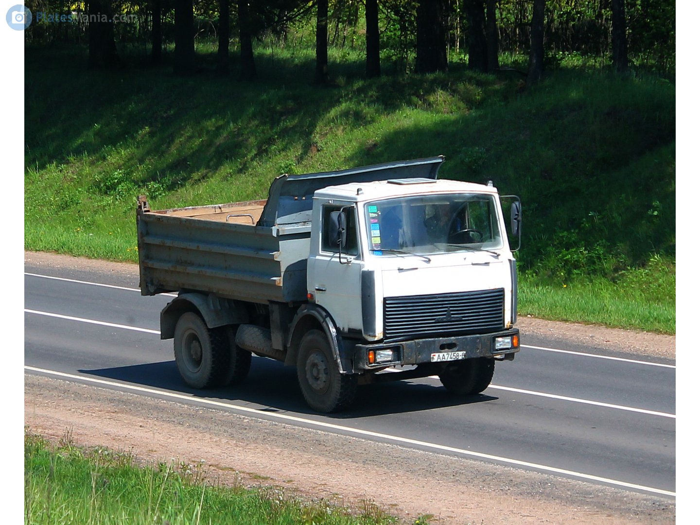 AA 7458-6, MAZ 5551 1st gen, facelift, 1996–2020