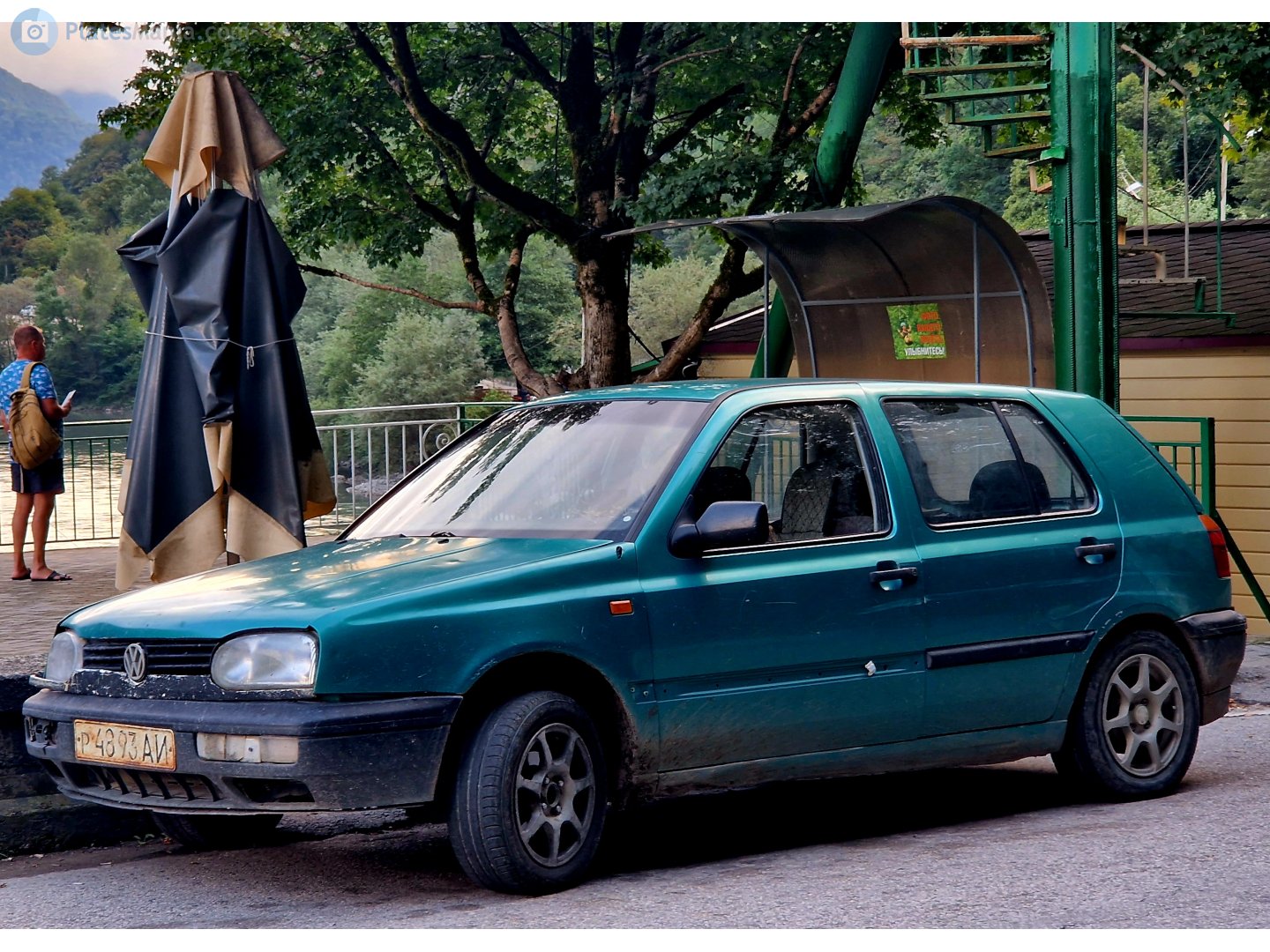 р 4893 АИ, Volkswagen Golf 3rd gen 5-door Hatch (1H1), 1991–1997