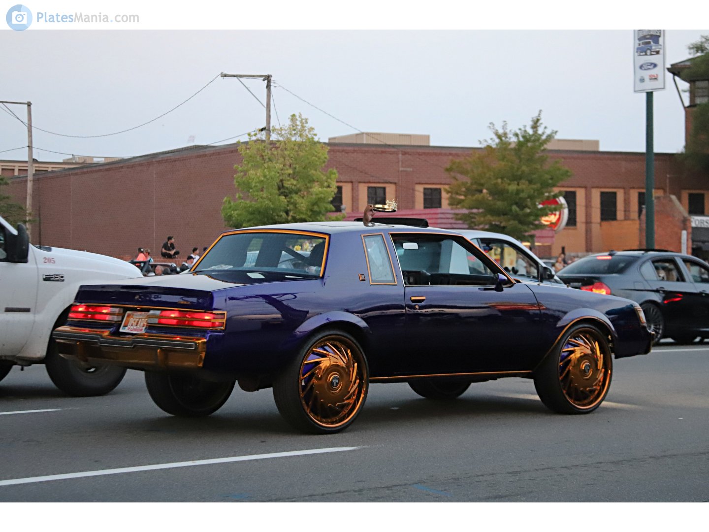 0SCAR5, Buick Regal 2nd gen Coupé (27; G-body), 4th facelift, 1983–1987