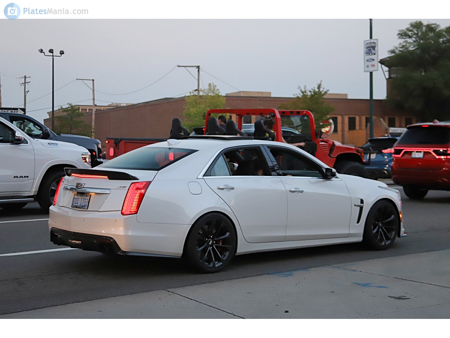 DQQ 1722, Cadillac CTS 3rd gen V (Alpha), 2016–2019
