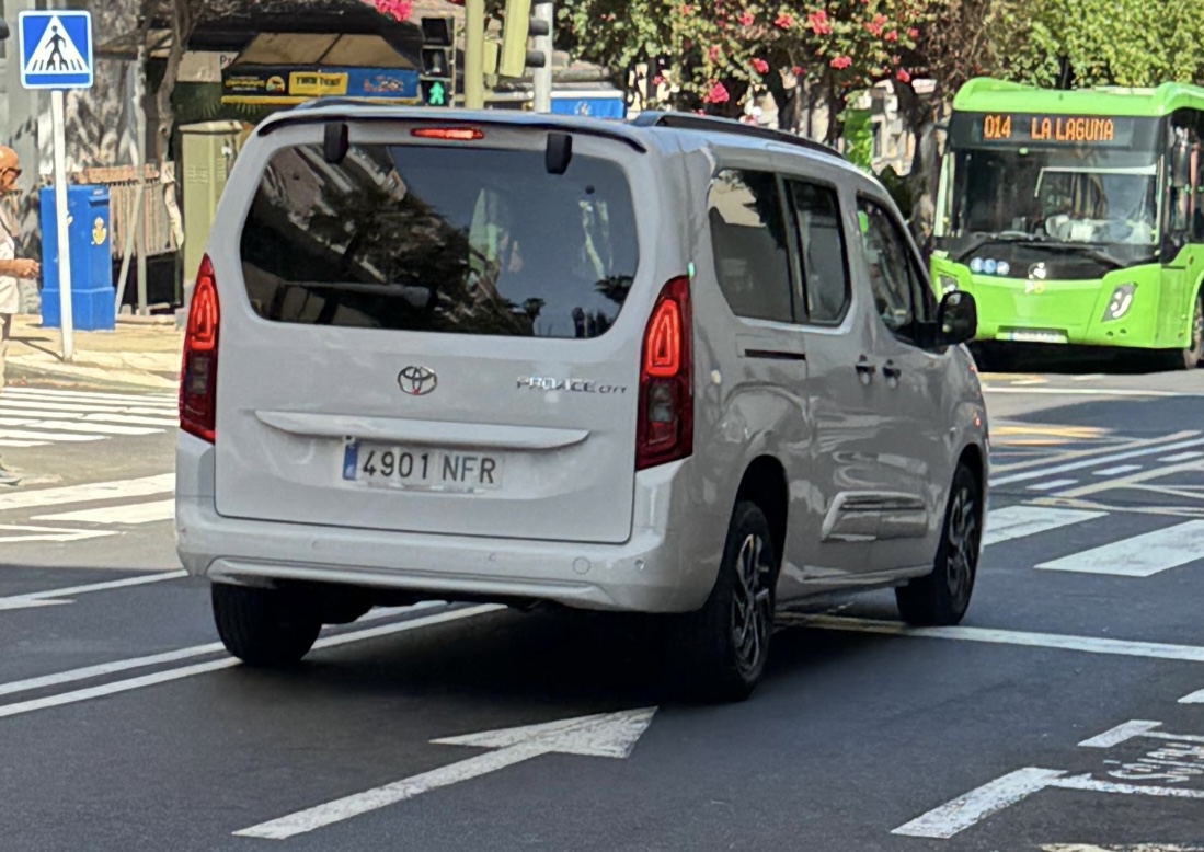 4901 NFR, Toyota ProAce City 1st gen Verso Electric MPV (K9), facelift, 2024–