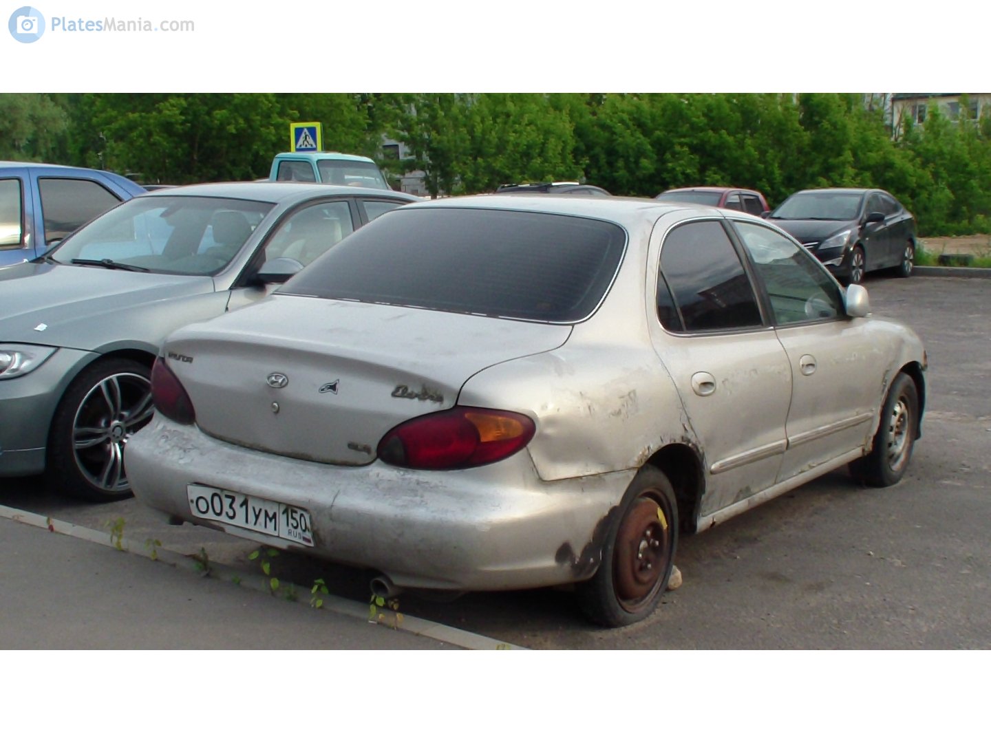 о 031 ум 150, Hyundai Elantra 2nd gen Sedan (J3), facelift, 1998–2000