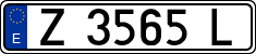 License plates of Spain, 1971 year series