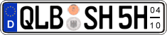 German license plate, Seasonal plates (Oldtimers)