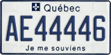 Quebec, Buses (AA12345)