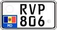 License plate of Moldova, Cars (2015)