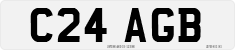 License plate of the United Kingdom, 1983 year system