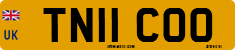 License plate of the United Kingdom, 2001 year system