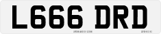 License plate of the United Kingdom, 1983 year system