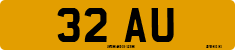 License plate of the United Kingdom, 1932 year system
