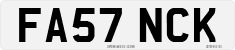 License plate of the United Kingdom, 2001 year system