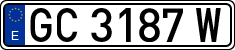 License plates of Spain, 1971 year series
