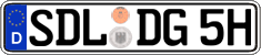 German license plate, Plates for oldtimers (type 