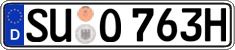 German license plate, Plates for oldtimers (type 