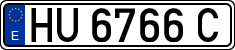 License plates of Spain, 1971 year series