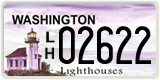 Washington, Specialty plates (12345)