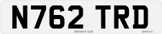 License plate of the United Kingdom, 1983 year system