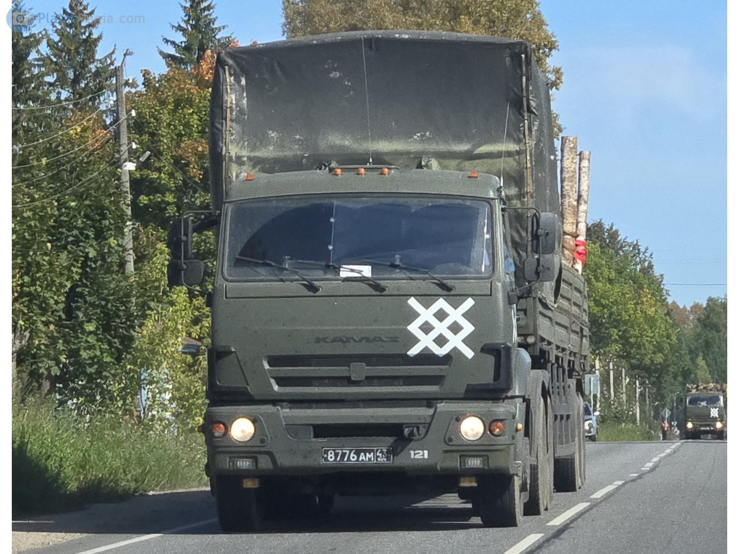 8776 ам 43, KamAZ 6511 65116 Military, 2013–