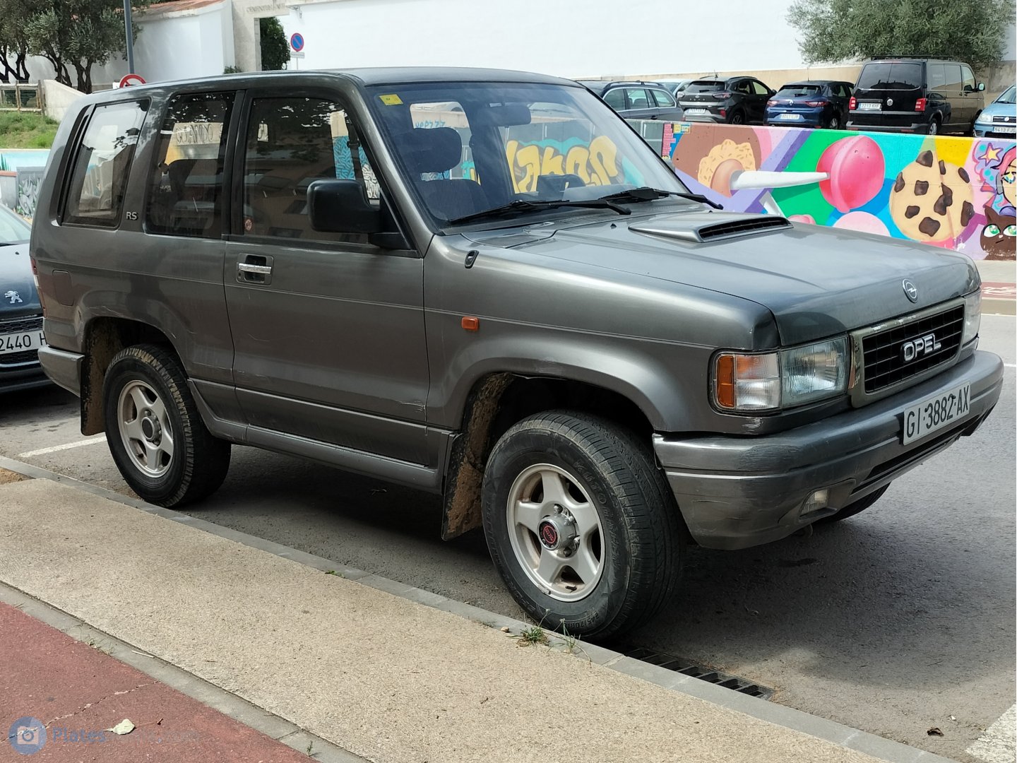 GI 3882 AX, Opel Monterey 1st gen 3-door SUV (M92/M98), 1991–1999