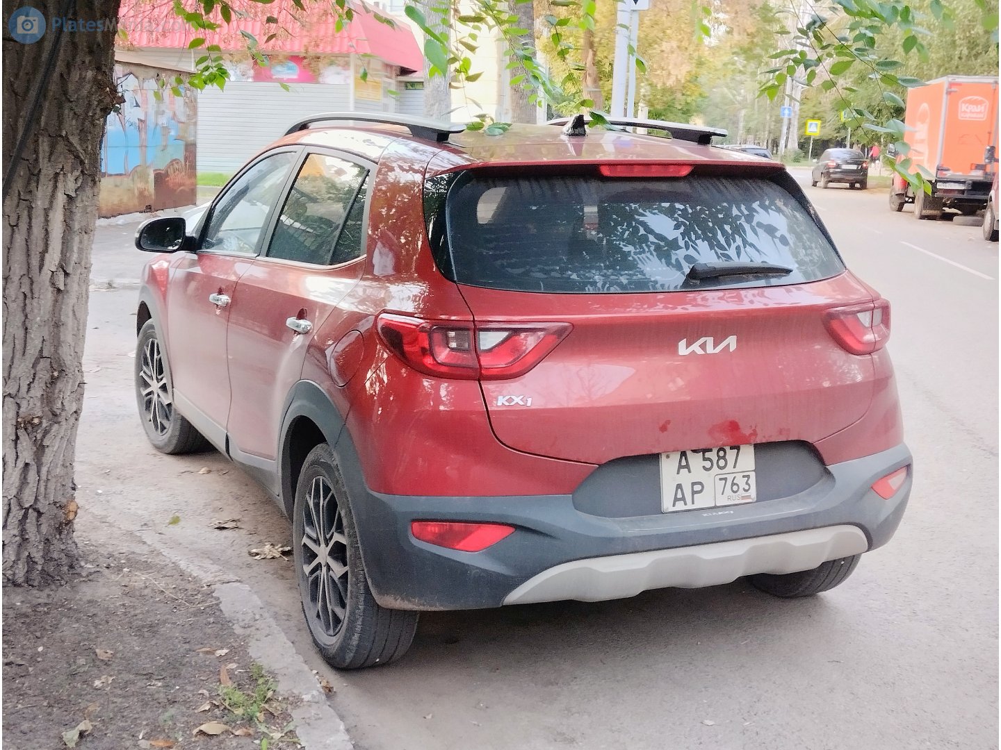 а 587 ар 763, Kia KX1 1st gen (YB; CN-market), 2018–