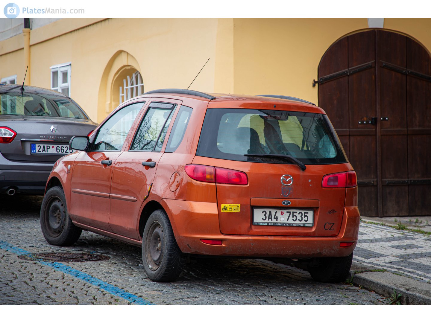 3A4 7535, Mazda 2 1st gen (DY), 2002­–2007
