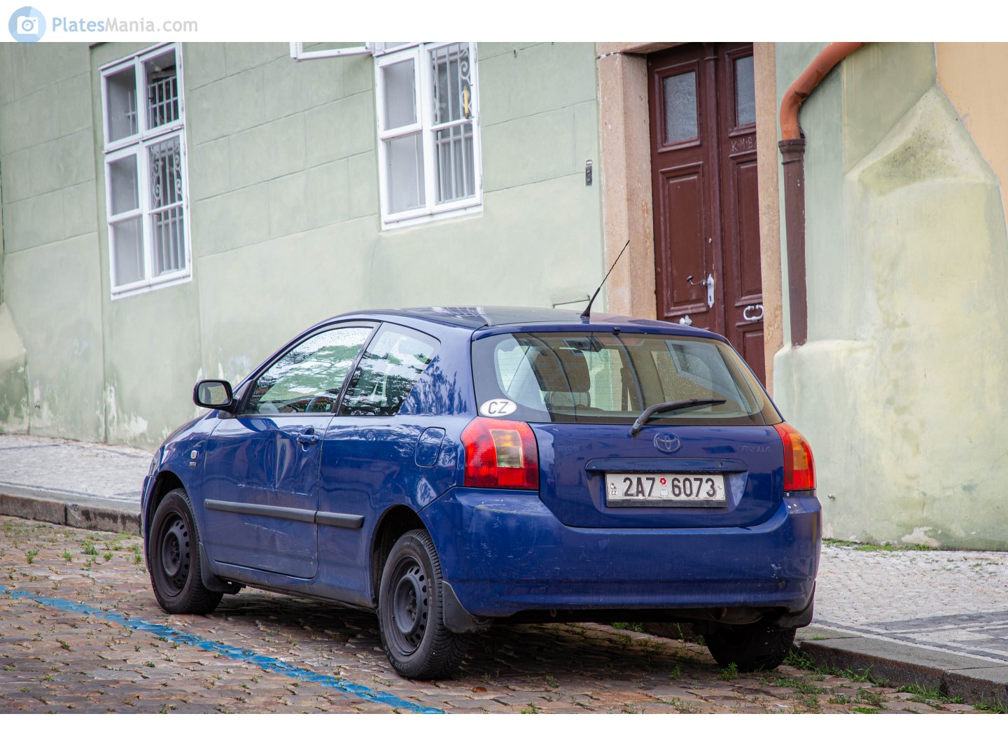 2A7 6073, Toyota Corolla 9th gen (RunX) 3-door Hatch (E120), 2001–2007