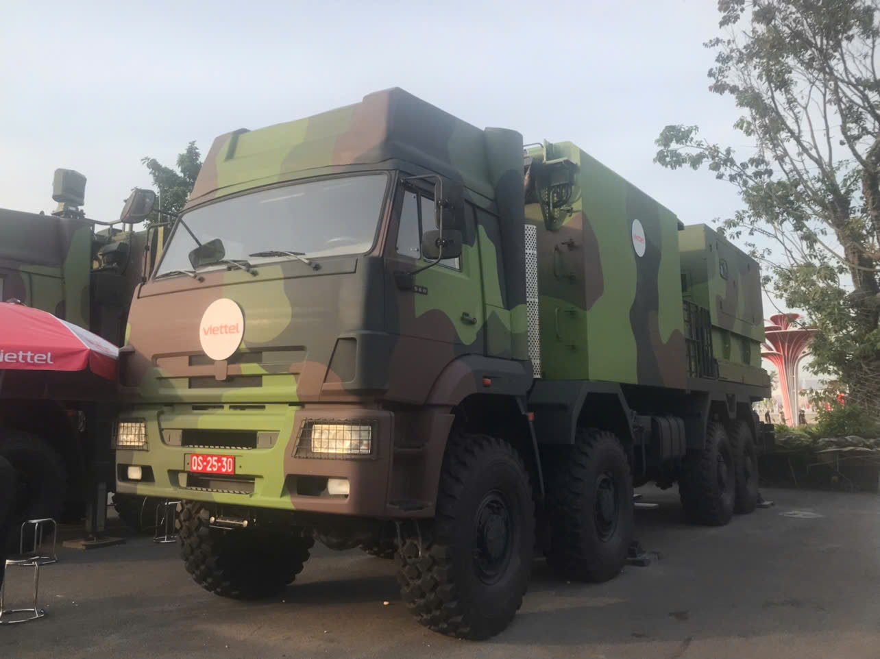 QS-25-30, KamAZ 6560 6560